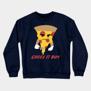 cheez it pizza Crewneck Sweatshirt